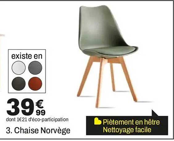 3. Chaise Norvège