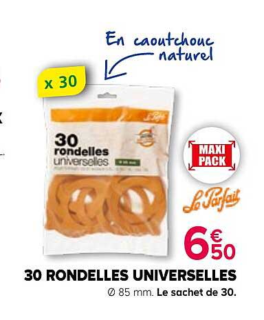 30 RONDELLES UNIVERSELLES