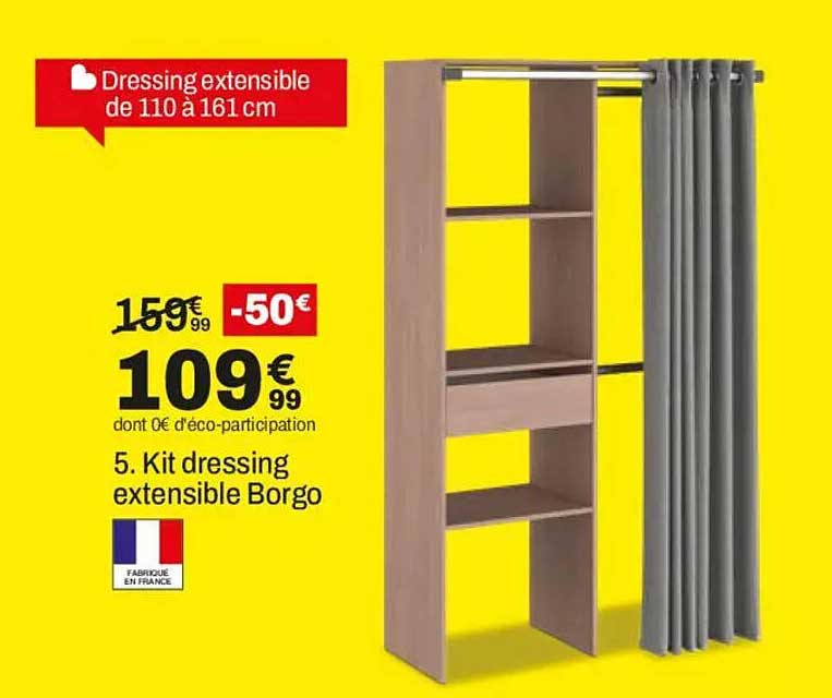 5. Kit dressing extensible Borgo