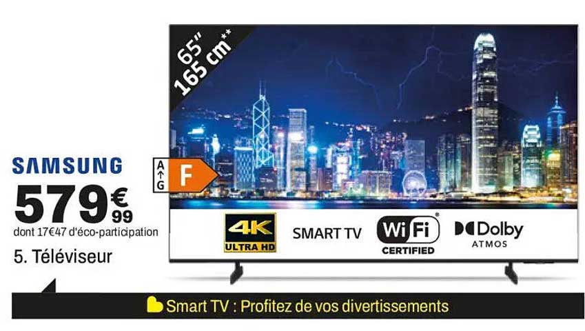 5. Téléviseur