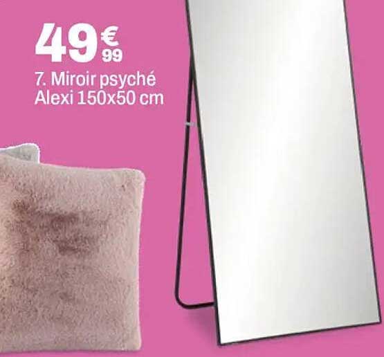 7. Miroir psyché Alexi 150x50 cm