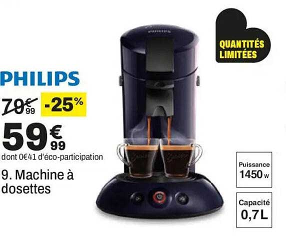 9. Machine à dosettes
