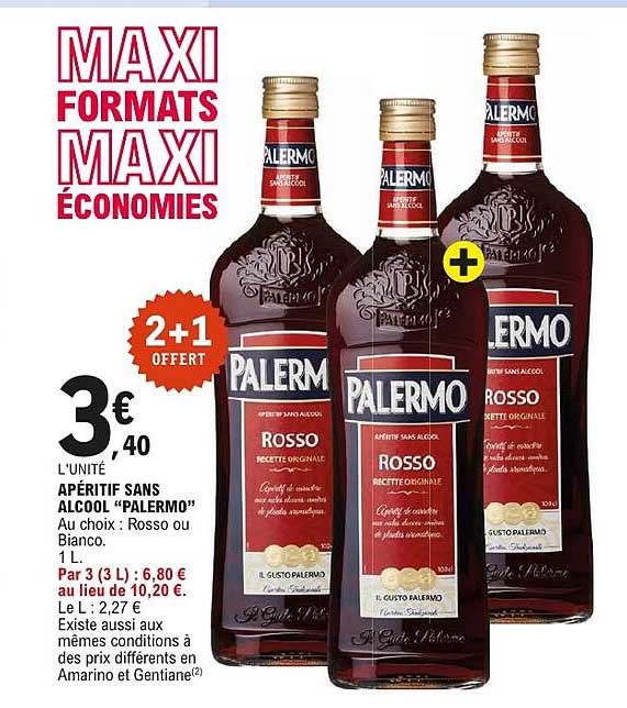 APÉRITIF SANS ALCOOL “PALERMO”
