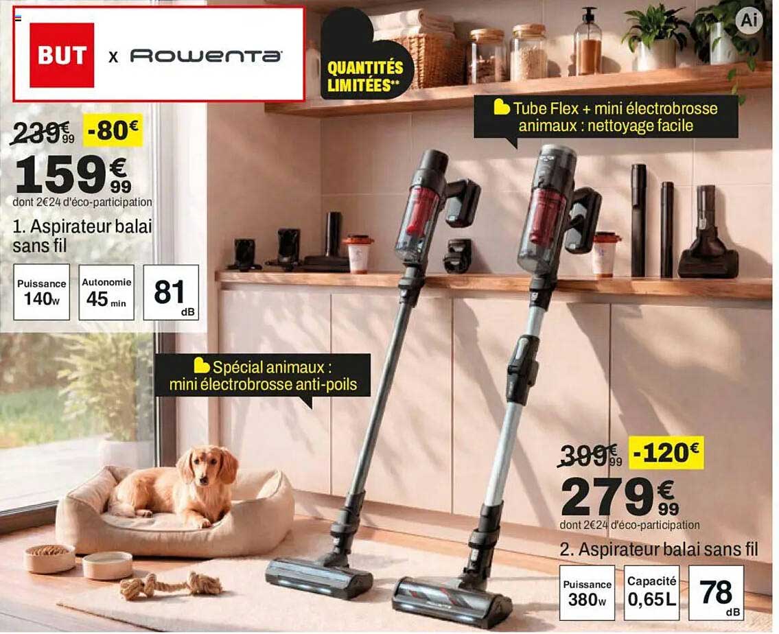Aspirateur balai sans fil