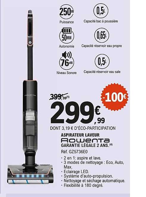 ASPIRATEUR LAVEUR Rowenta
