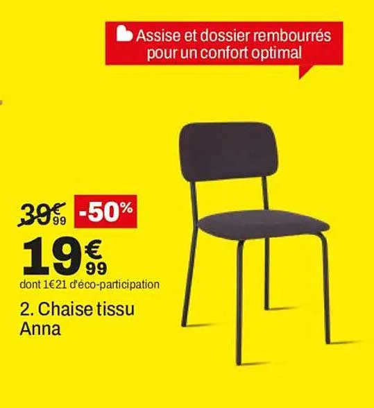 Assise et dossier remboursés pour un confort optimal