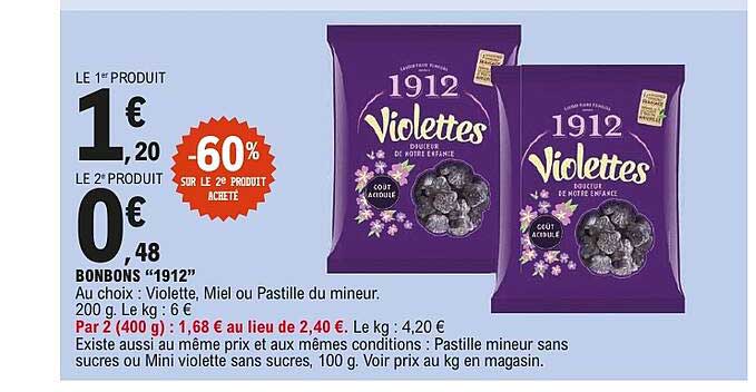 BONBONS “1912”