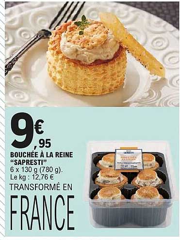 BOUCHÉE À LA REINE «SAPRESTI»
