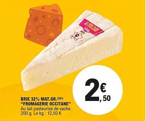 BRIE 32% M.G. TR. (3X) «FROMAGERIE OCCITANE»