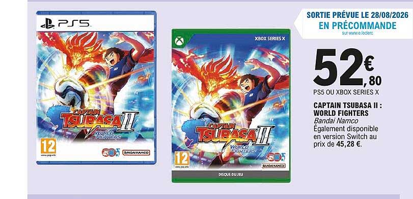 CAPTAIN TSUBASA II : WORLD FIGHTERS