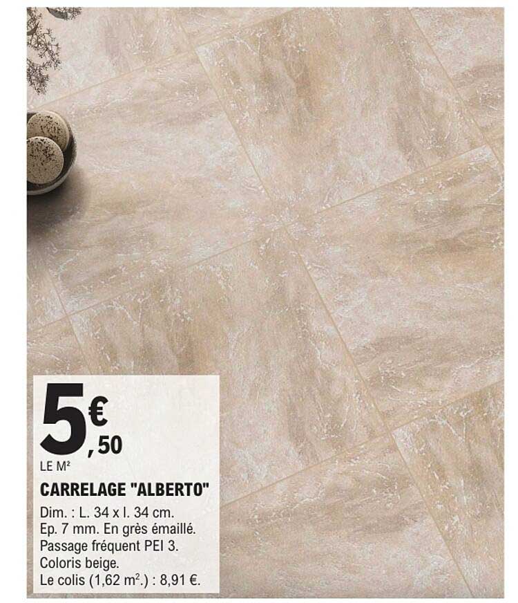 CARRELAGE "ALBERTO"