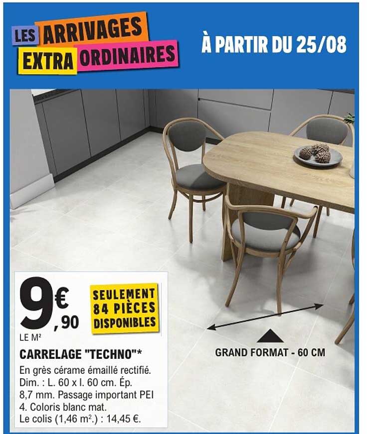 CARRELAGE "TECHNO"*