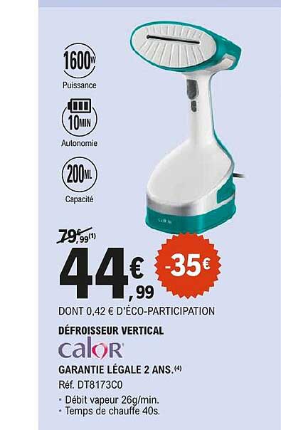 DÉFROISSEUR VERTICAL calor