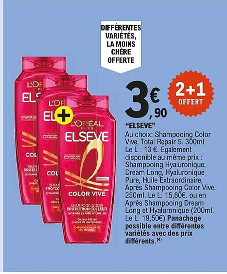 DIFFÉRENTES VARIÉTÉS, LA MOINS CHÈRE OFFERTE