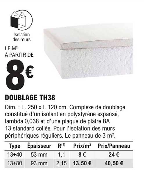 DOUBLAGE TH38