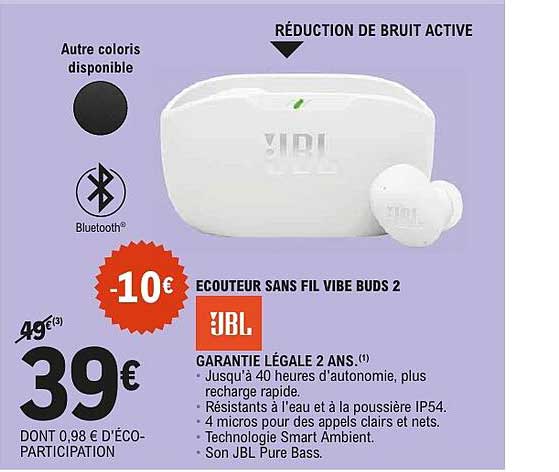 ECOUTEUR SANS FIL VIBE BUDS 2