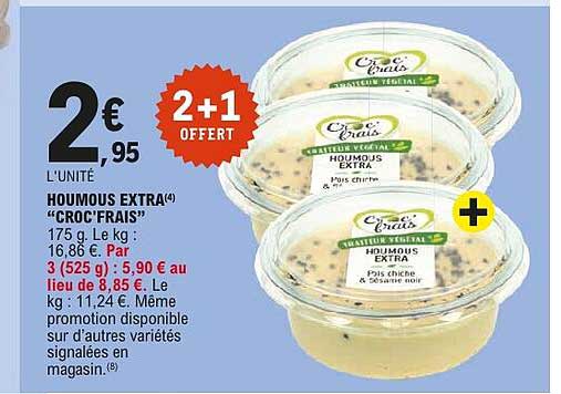 HUMOUS EXTRA "CROC'FRAIS"