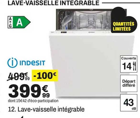 LAVE-VAISSELLE INTÉGRABLE