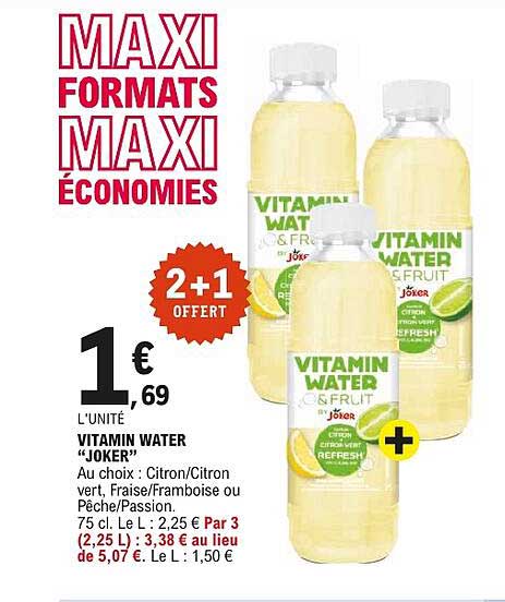 MAXI FORMATS MAXI ÉCONOMIES