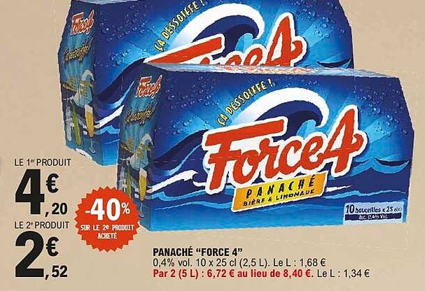 PANACHÉ “FORCE 4”