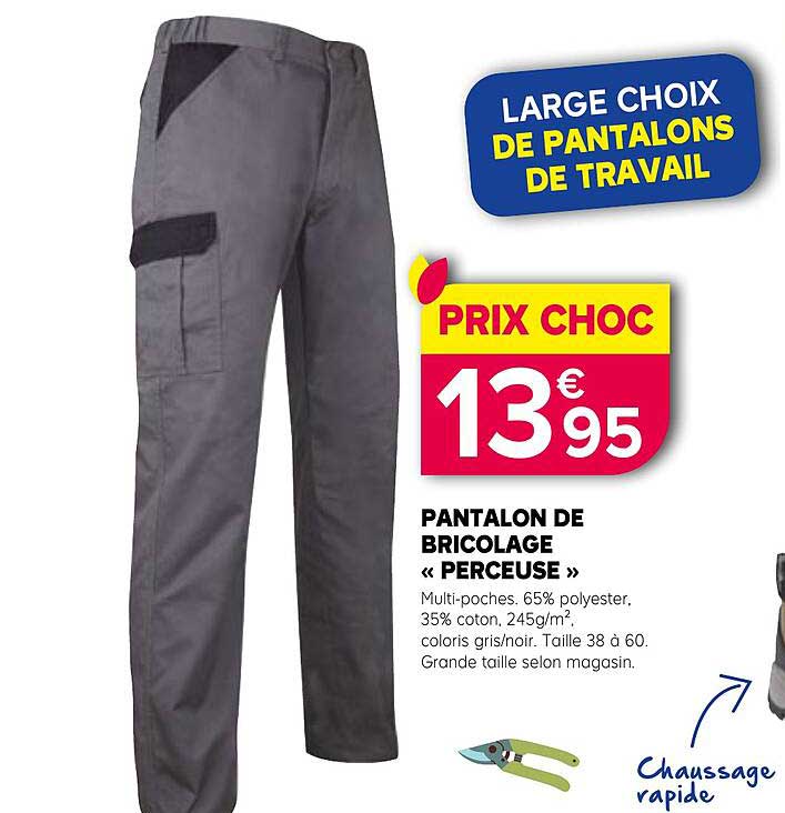 PANTALON DE BRICOLAGE « PERCEUSE »