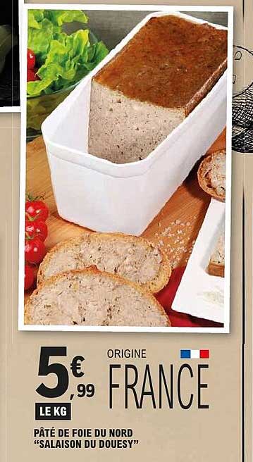 PÂTÉ DE FOIE DU NORD "SALAISON DU DOUESY"