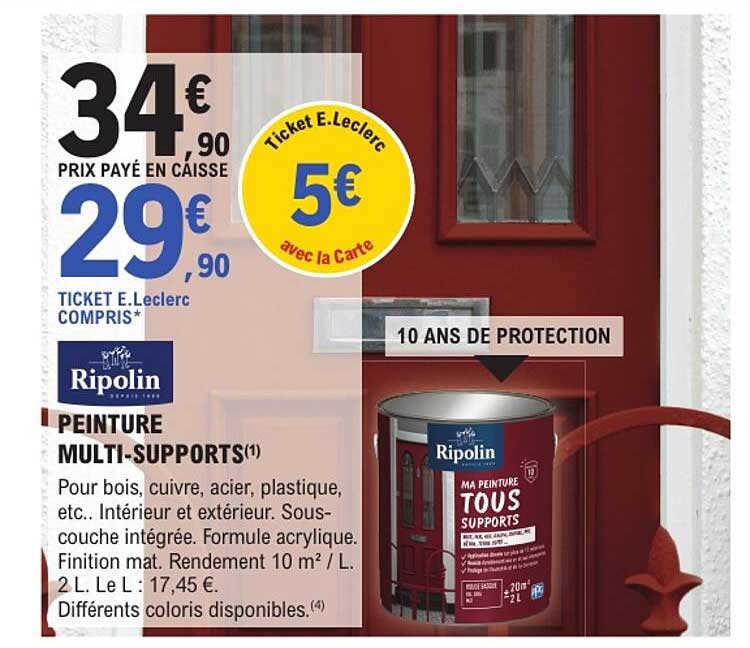 PEINTURE MULTI-SUPPORTS