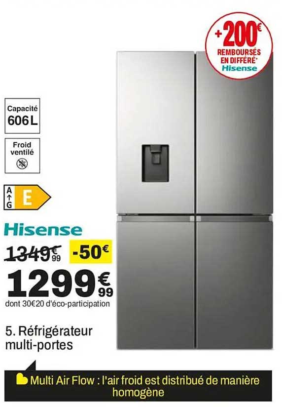 Réfrigérateur multi-portes
