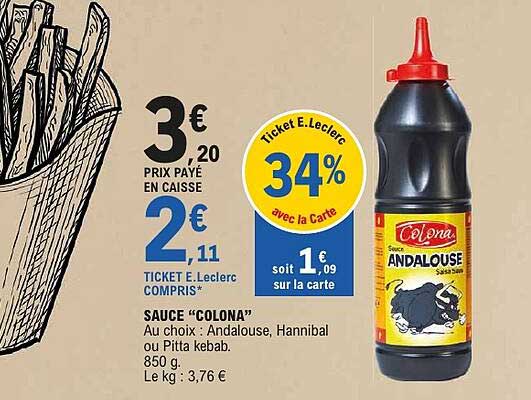 SAUCE “COLONA”