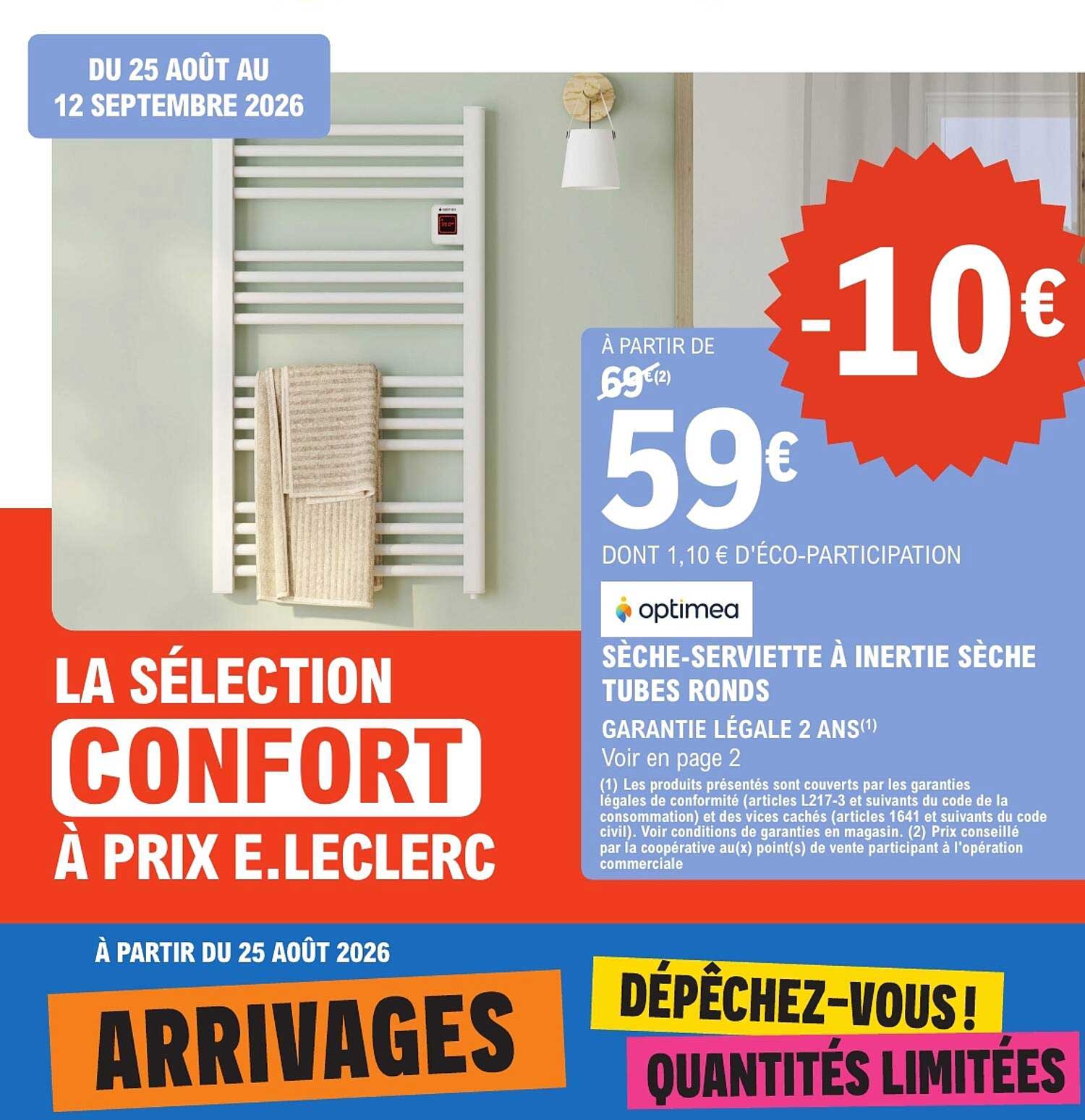 SÈCHE-SERVIETTE À INERTIE SÈCHE TUBES RONDS