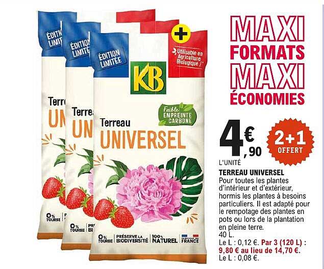 TERREAU UNIVERSEL