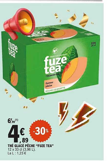THÉ GLACÉ PÊCHE “FUZE TEA”