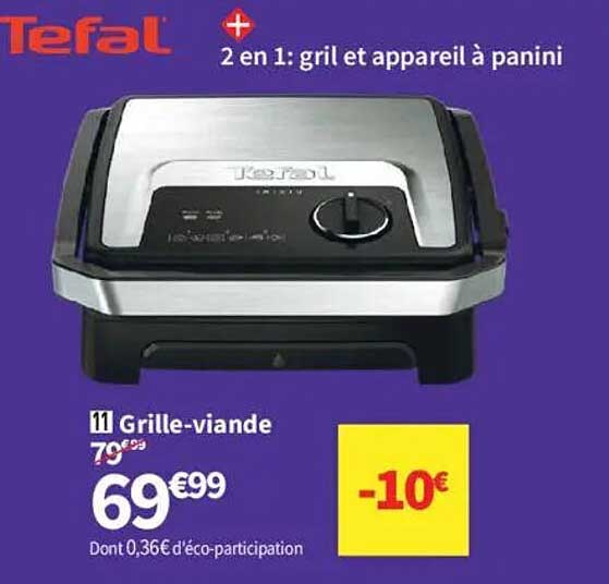 2 en 1 : gril et appareil à panini