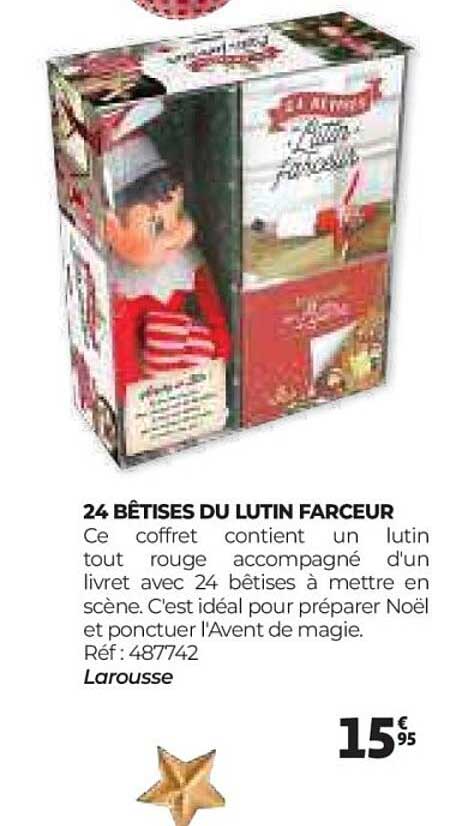24 BÊTISES DU LUTIN FARCEUR