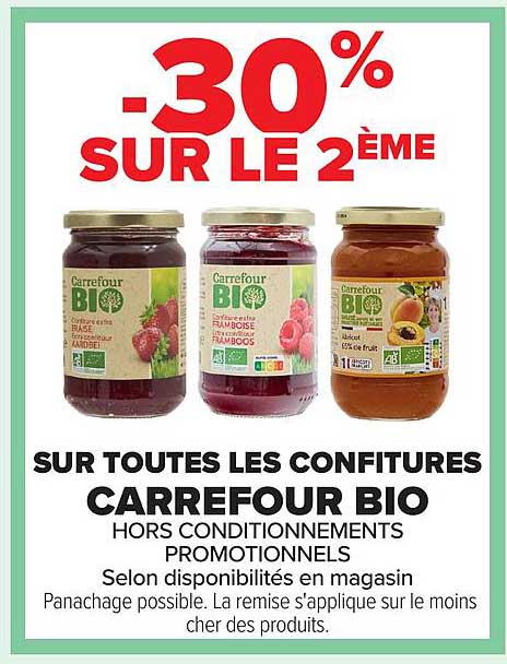 -30% SUR LE 2ÈME