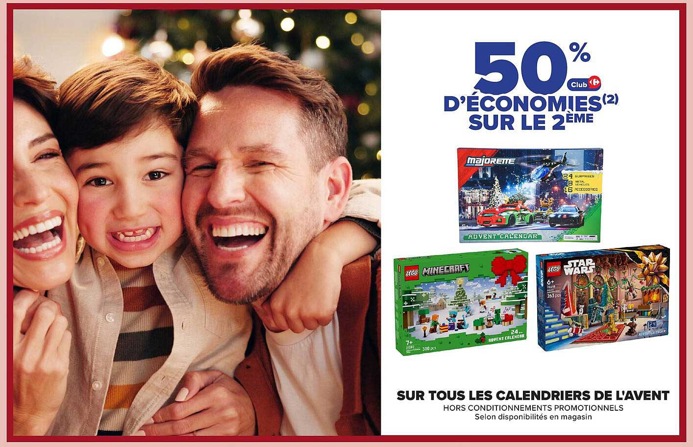 50 % D'ÉCONOMIES SUR LE 2ÈME