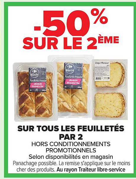 -50% SUR LE 2ÈME