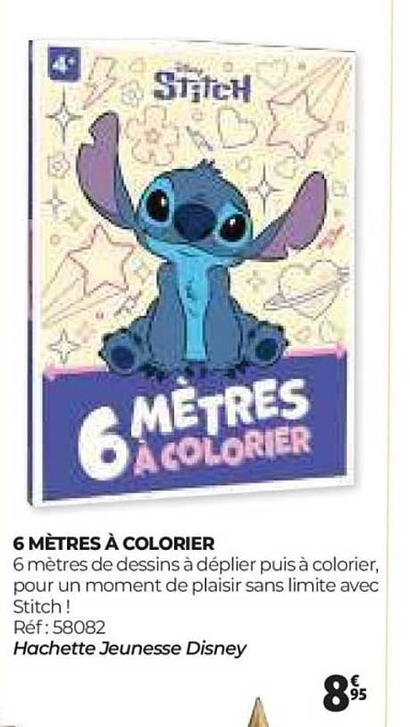 6 METRES À COLORIER