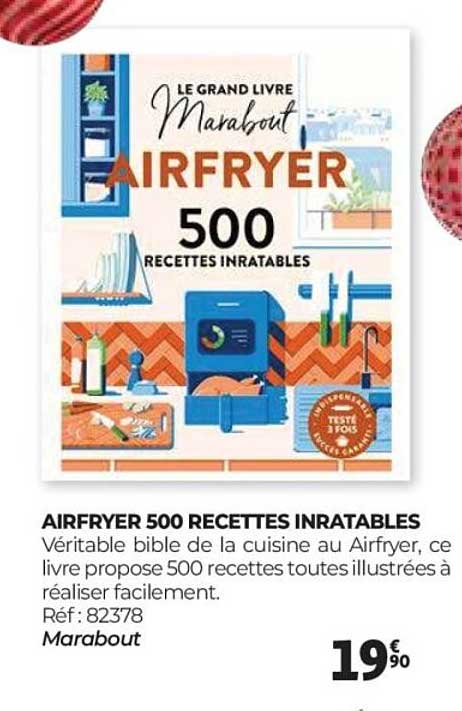 AIRFRYER 500 RECETTES INRATABLES