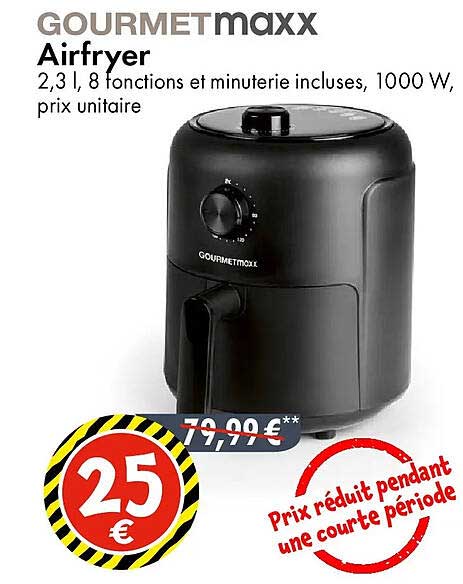 Airfryer GOURMETmaxx