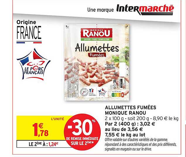 ALLUMETTES FUMÉES MONIQUE RANOU