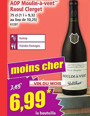 AOP Moulin-à-vent** Raoul Clerget