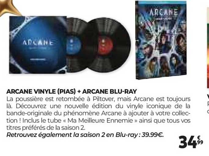 ARCANE VINYLE (PIAS) + ARCANE BLU-RAY
