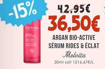 ARGAN BIO-ACTIVE SÉRUM RIDES & ÉCLAT