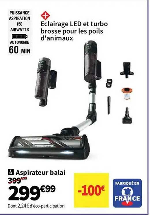 Aspirateur balai