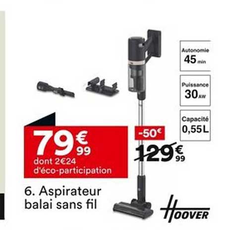 Aspirateur balai sans fil