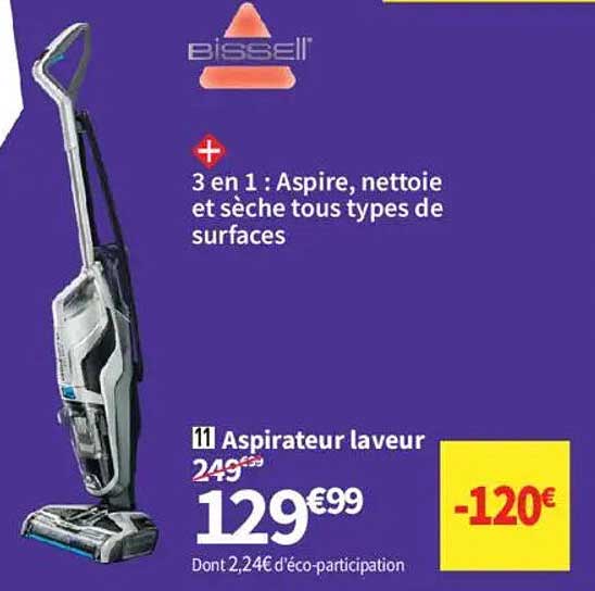 Aspirateur laveur Bissell