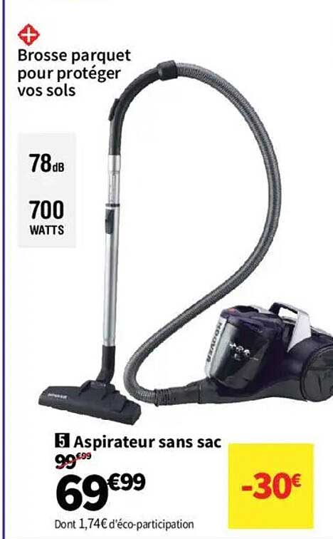 Aspirateur sans sac