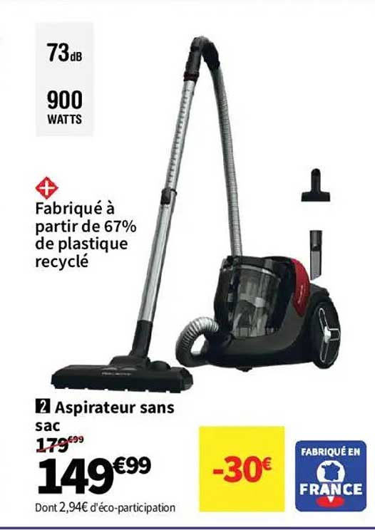 Aspirateur sans sac