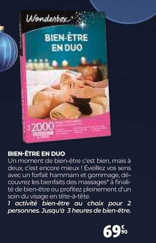 BIEN-ÊTRE EN DUO